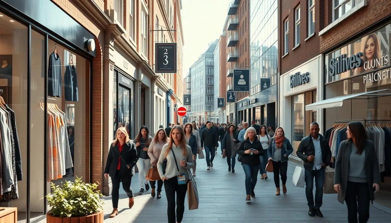 RideBlack Hourly chauffeur service clients on a london street