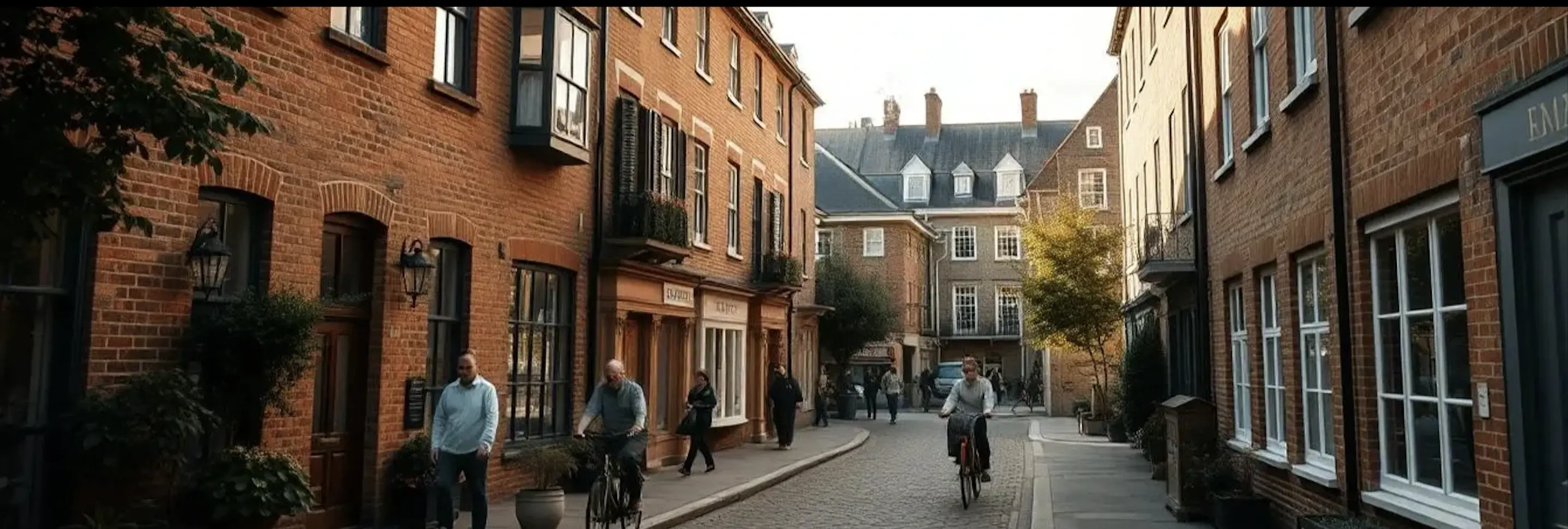 RideBlack Chauffeur driving through the streets of London