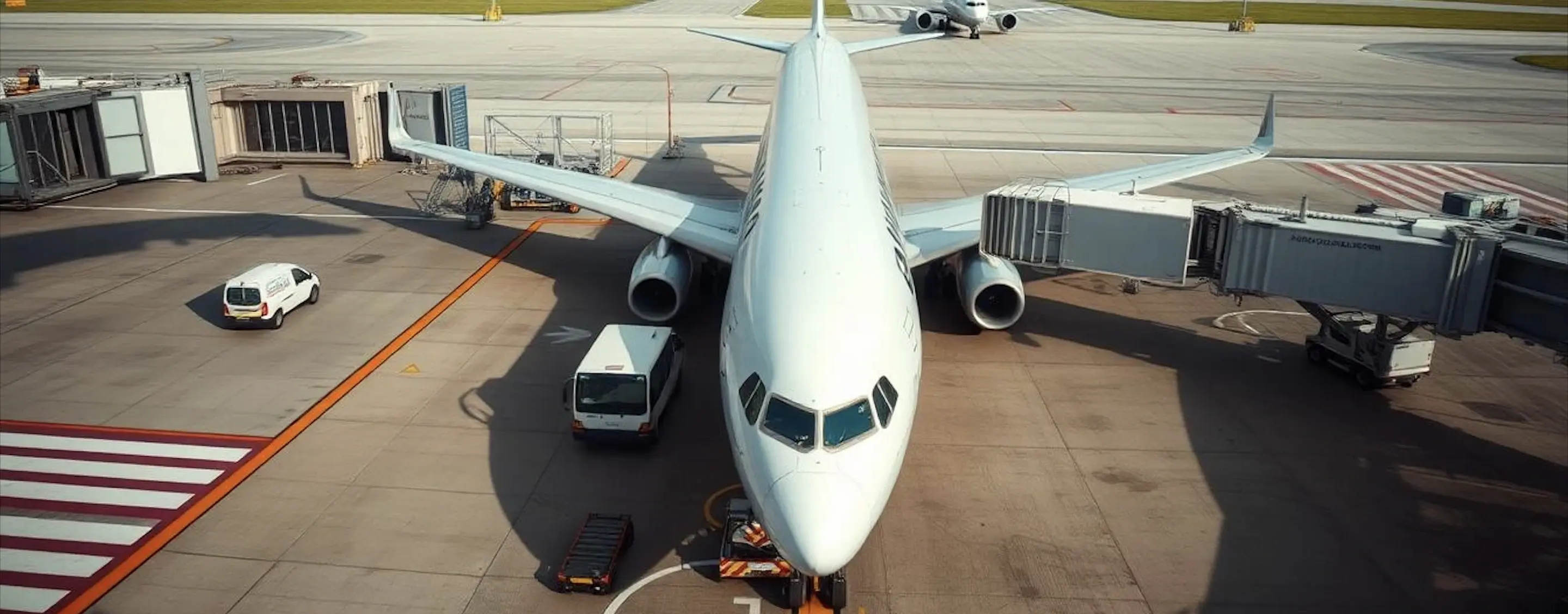 London Airport ramp photo for RideBlack Chauffeur Service Website